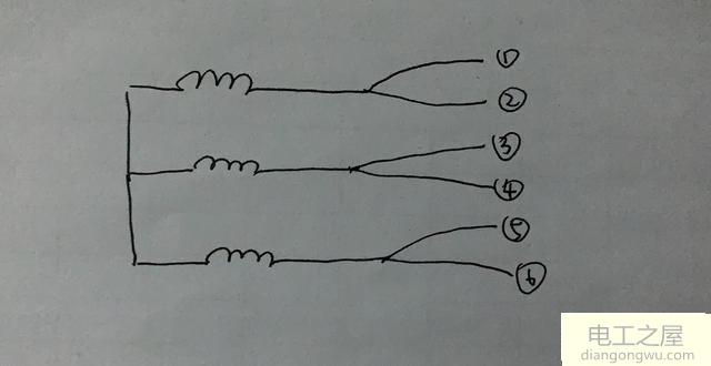 三相繞線式異步電動(dòng)機(jī)轉(zhuǎn)子六個(gè)引線頭分不清怎么測試