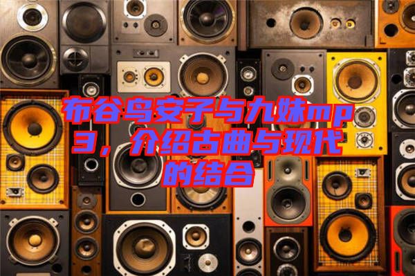 布谷鳥安子與九妹mp3，介紹古曲與現(xiàn)代的結合