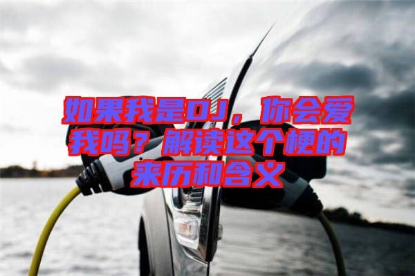 如果我是DJ，你會(huì)愛(ài)我嗎？解讀這個(gè)梗的來(lái)歷和含義